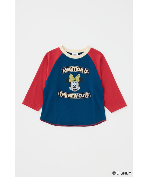 MD PATCHED ラグランTシャツ ／ MINNIE