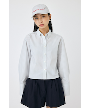 WIDE SLEEVE PLAID シャツ