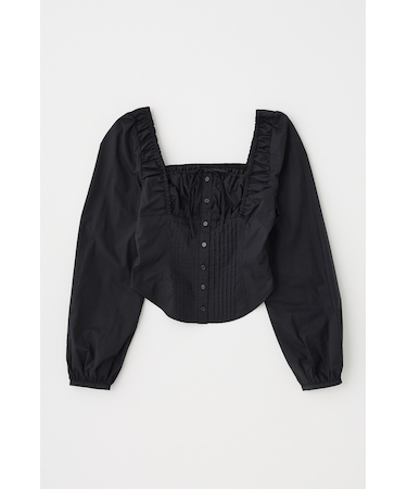 PUFF SLEEVE CORSET FIT ブラウス