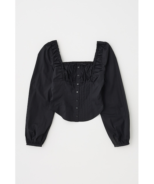PUFF SLEEVE CORSET FIT ブラウス