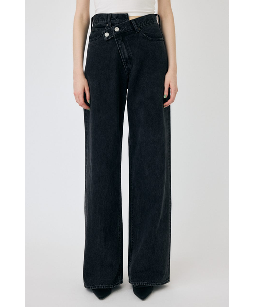 CROSS WAIST WIDE STRAIGHT