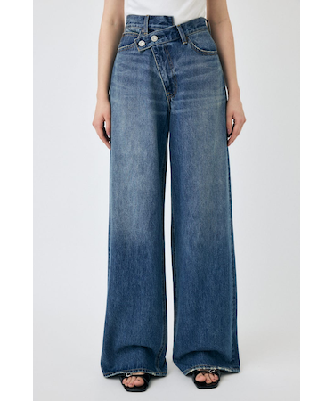 CROSS WAIST WIDE STRAIGHT