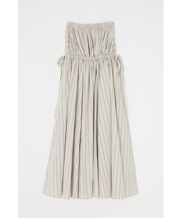 ボリュームスカート オーガニックコットン使用