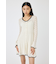 EYELET LACE KNIT ミニドレス