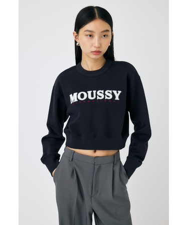 MOUSSY TWILL アップリケ プルオーバー