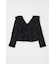EYELET RUFFLE ブラウス