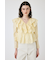 EYELET RUFFLE ブラウス