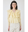 EYELET RUFFLE ブラウス