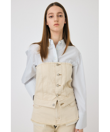 DENIM BARE ビスチェ