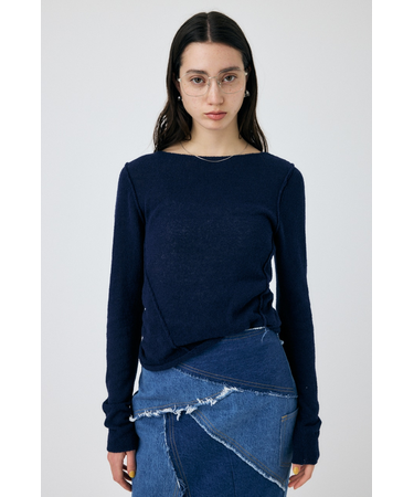 LOOSE KNIT ロングスリーブTEE