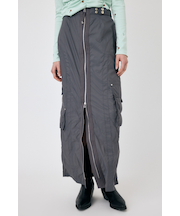 FRONT ZIP FUNCTION スカート