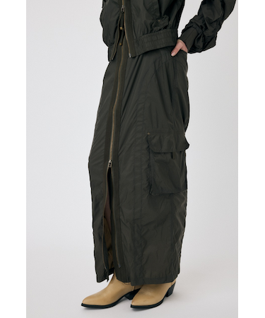 FRONT ZIP FUNCTION スカート