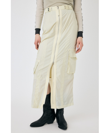 FRONT ZIP FUNCTION スカート