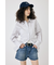 WAIST TIE OVER シャツ