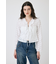 FRONT TIE EYELET シャツ