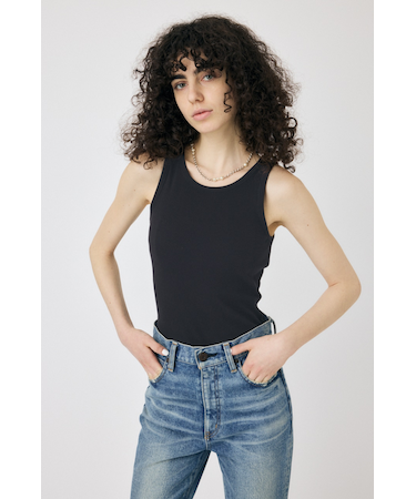 BASIC RIB タンクトップ