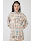 【セットアップ可能】BLEACH CHECK シャツ
