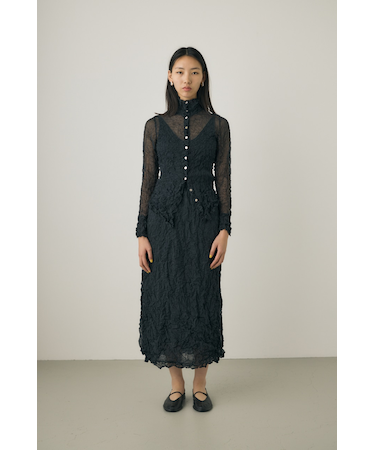 リンクル2WAYスカート　リサイクルポリエステル使用