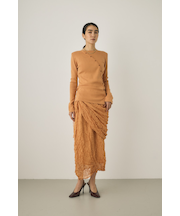 リンクル2WAYスカート　リサイクルポリエステル使用