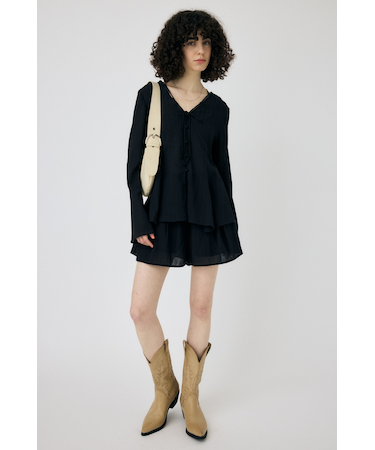 SLEEVE FLARE シャツ & スカート