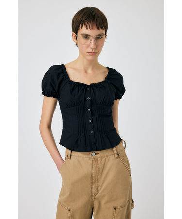PIN TUCK FIT ブラウス