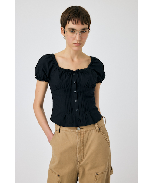 PIN TUCK FIT ブラウス