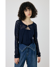 OPENWORK KNIT アンサンブル