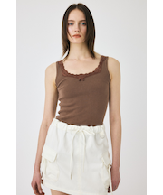 LACE TRIM タンクトップ