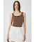 LACE TRIM タンクトップ
