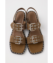 W BUCKLE STRAP サンダル