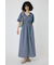 WAIST GATHER ロングドレス