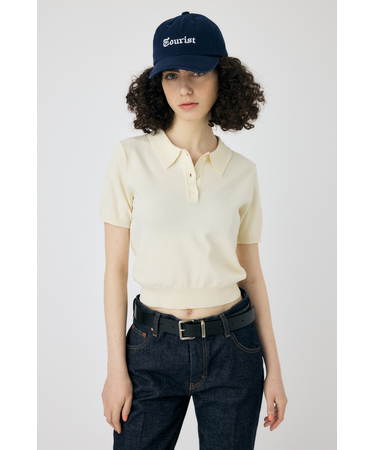 BASIC KNIT ポロ