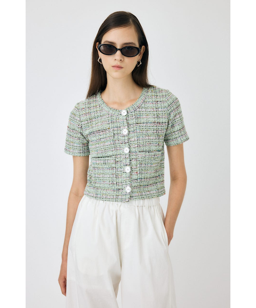 TWEED LIKE トップス｜マウジーの通販｜&mall（アンドモール