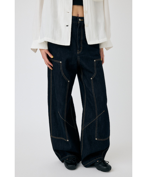 LOW CLOTCH ペインターパンツ 1 One Wash LOW CLOTCH ペインターパンツ｜マウジーの通販｜&mall（アンド