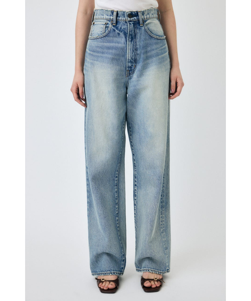 MOUSSY PAINTER WIDE ストレートデニム MOUSSY | PAINTER WIDE ストレートデニム (ワイド ) |SHEL'TTER WEBSTORE