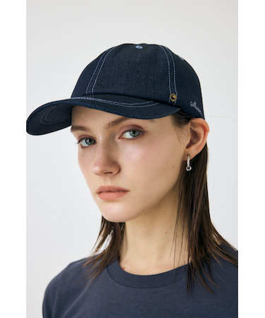 DENIM LOGO BASEBALL キャップ