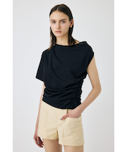 ONE SHOULDER シアー TEE
