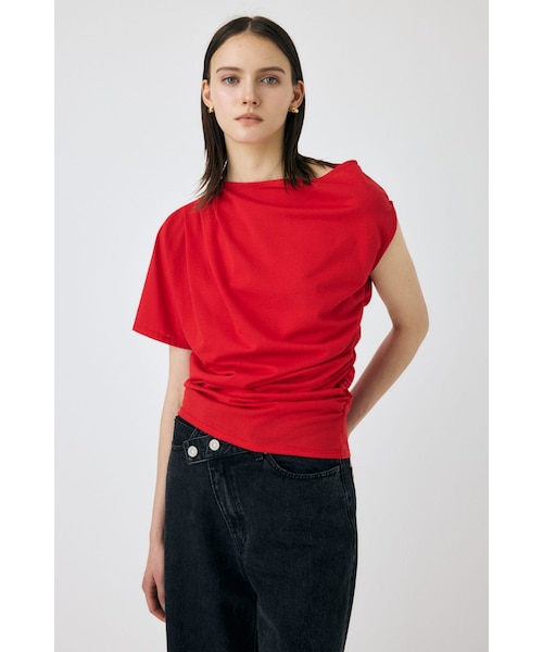 ONE SHOULDER シアー TEE｜マウジーの通販｜&mall（アンドモール）三井