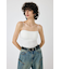 BACK SHEER カップインキャミ