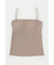 BACK SHEER カップインキャミ