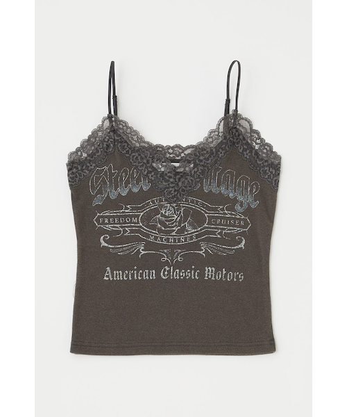 FADED LACE キャミトップス｜マウジーの通販｜&mall（アンドモール