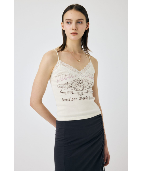 FADED LACE キャミトップス｜マウジーの通販｜&mall（アンド