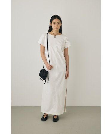 カットソーワンピース　オーガニックコットン使用