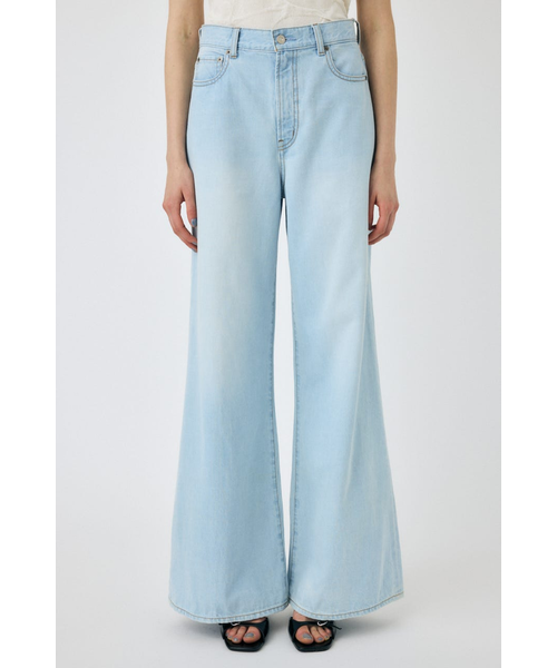 RELAX LOOSE フレア デニム MOUSSY | RELAX LOOSE フレア デニム (フレア ) |SHEL'TTER WEBSTORE