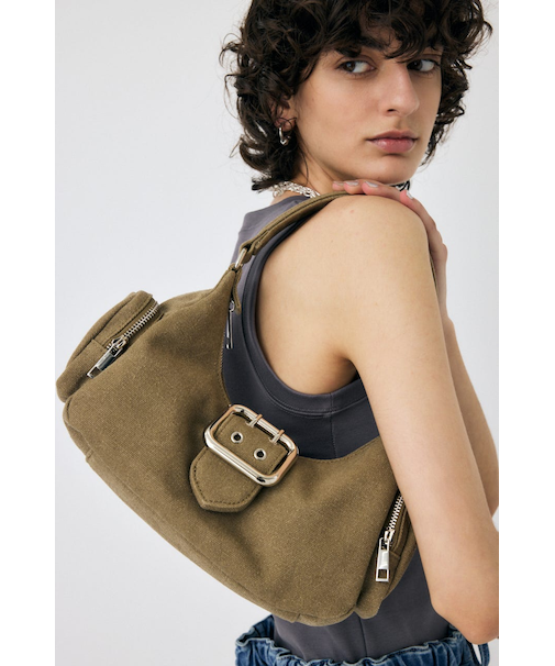 SIDE POCKET WOVEN HOBO バッグ