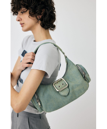 SIDE POCKET WOVEN HOBO バッグ