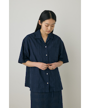 シアーチェックシャツ オーガニックコットン使用