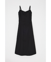 カットワーク刺繍キャミソールワンピース　オーガニックコットン使用