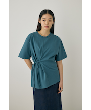 ウエストタイTシャツ　オーガニックコットン使用