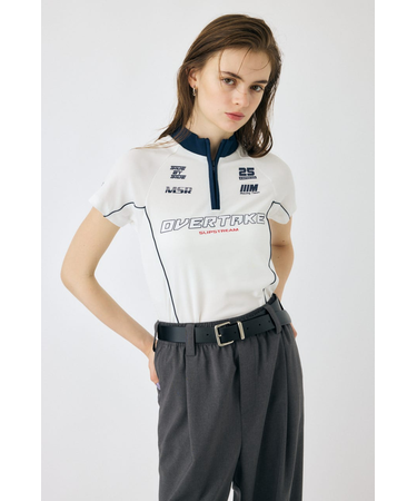 HALF ZIP レーシング TEE